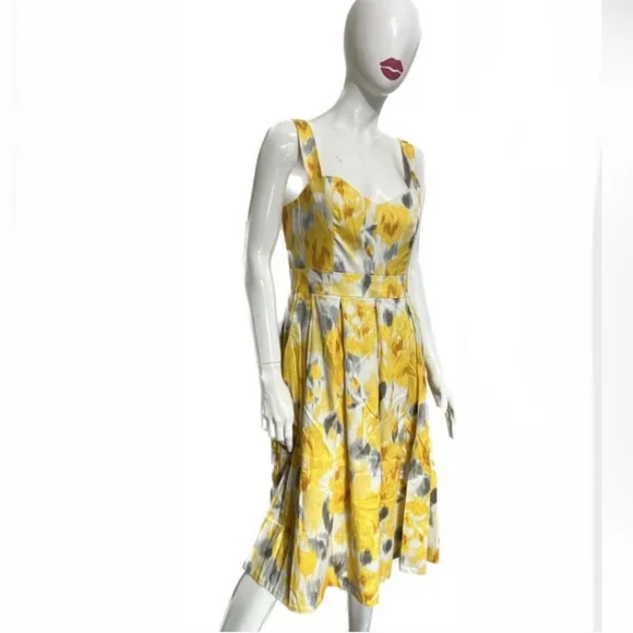 Eliza J Floral Watercolor Sundress - Picture 3 of 7